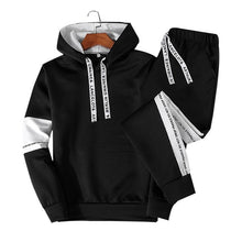 Load image into Gallery viewer, LBL Patchwork Men&#39;s Tracksuit Sportswear Autumn Mens Hoodie Set Spring Fashion Letter Printed Sweatsuit Male Trainingspak Mannen