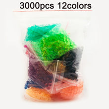Load image into Gallery viewer, DOLLRYGA 36 colors 9000pcs/bag Pegboard Sticky Water Beads Fuse Jigsaw aqua Puzzle Beadbond Educational Toys DIY Magic Bead lote